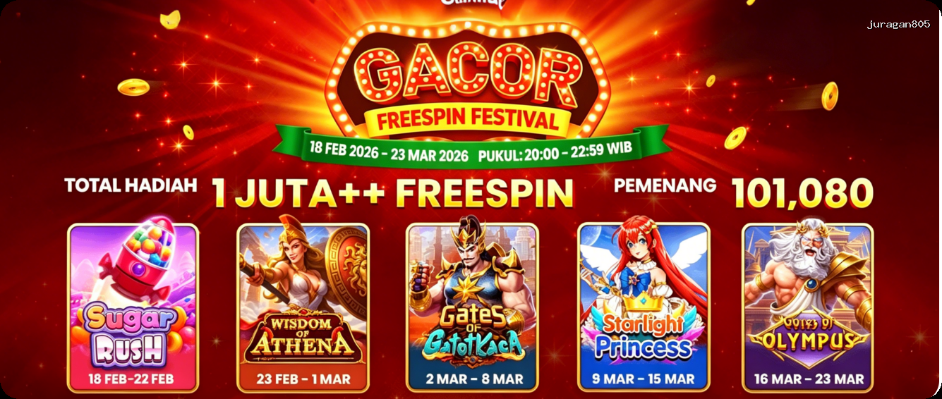 Login juragan805 Sekarang Bonus Melimpah